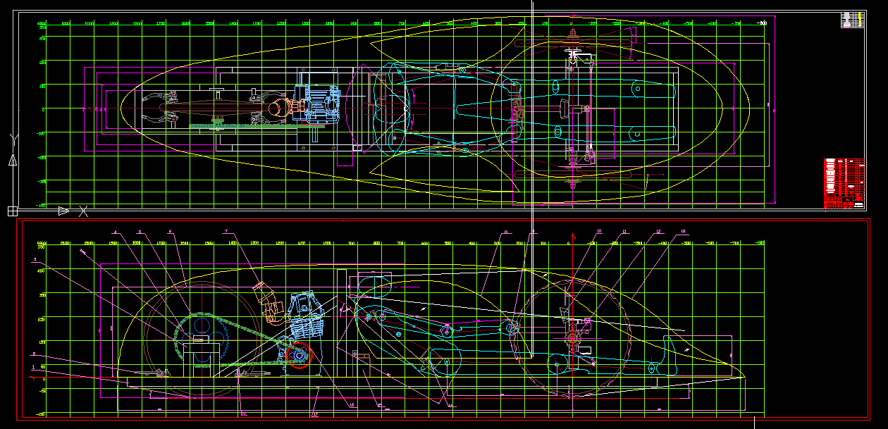 T768-节油竞技车H3总布置设计