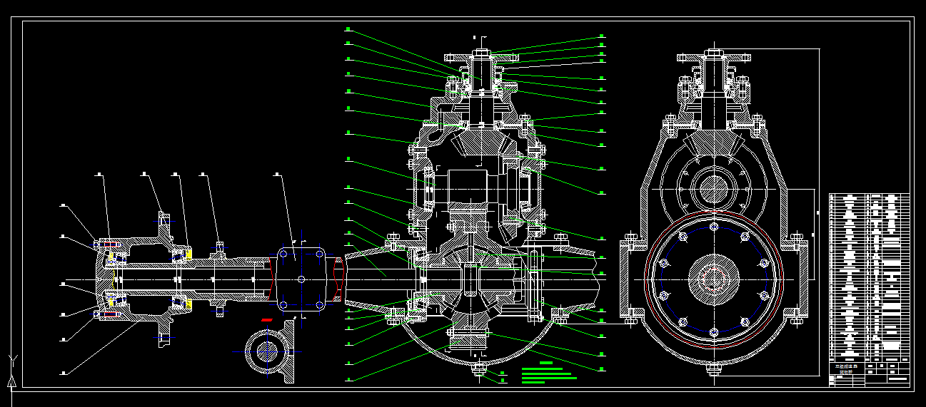 T770-解放CA1092货车双级主减速器驱动桥设计