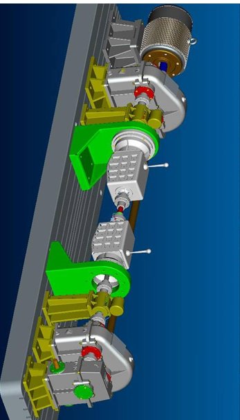 T869-变速器性能闭式试验台运动仿真设计[含Proe三维图]