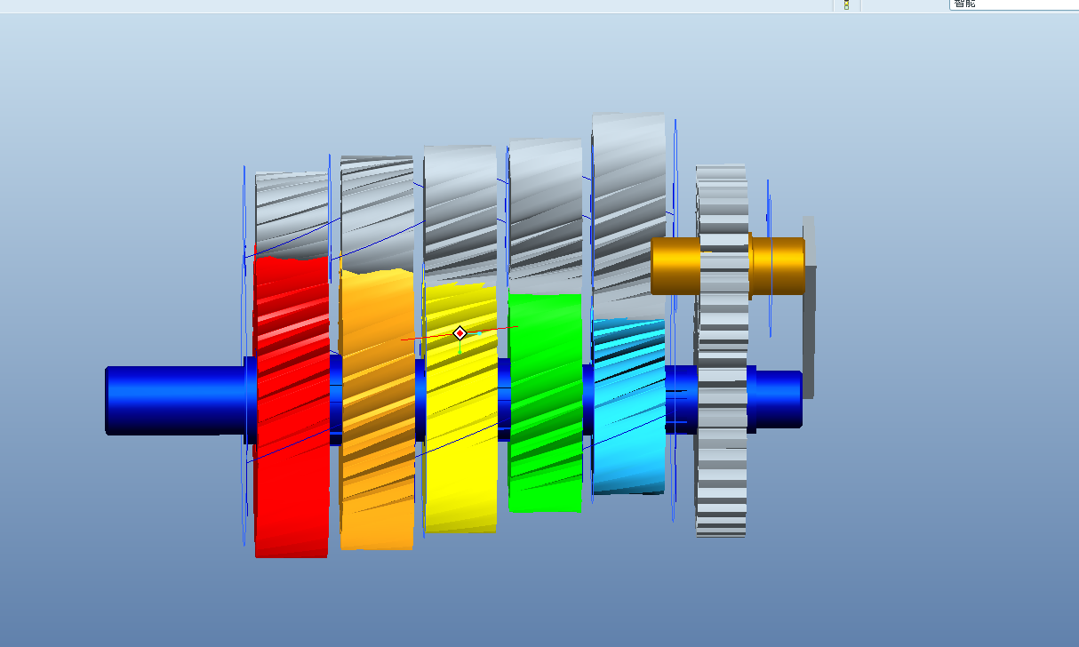 T870-基于ProE与ANSYS的长城赛影轿车变速器设计[含Proe三维图]