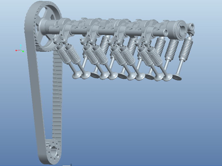 T872-基于ProE的路宝车发动机配气机构的三维建模设计[含Proe三维图]