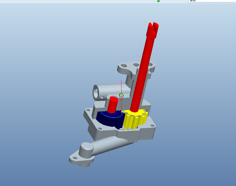 T877-车用发动机齿轮泵逆向设计[含Proe三维图]