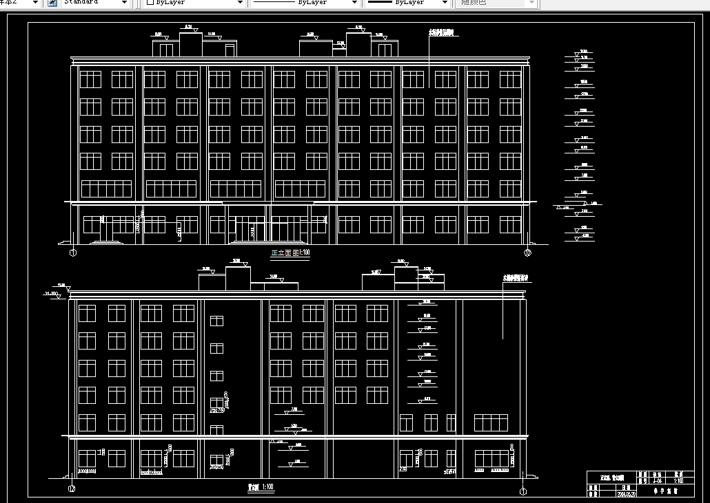 U012-洛阳市某六层宾馆设计6000平米