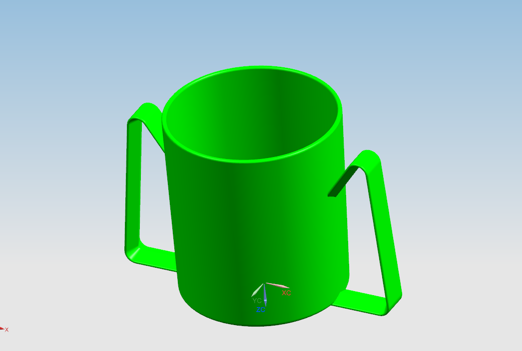 U106-儿童吸水杯注塑模设计