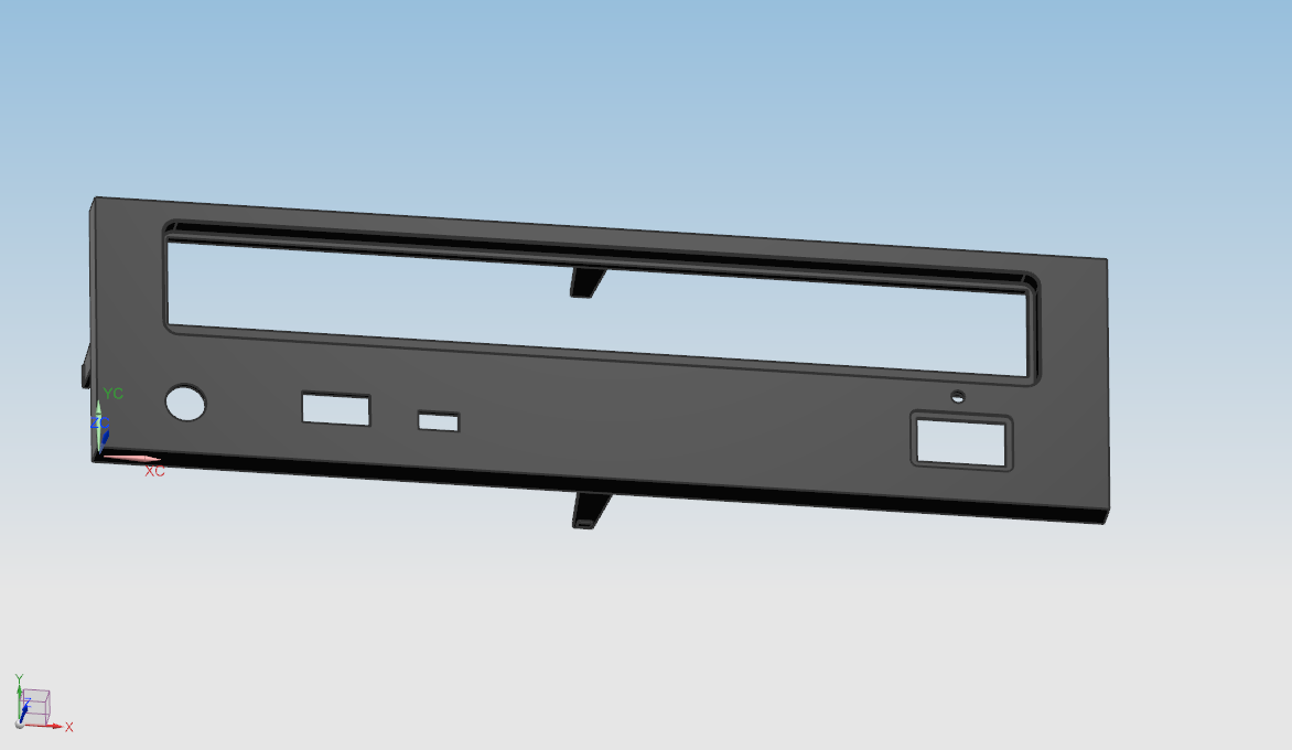 U114-光驱外壳注塑模设计[含UG三维图]