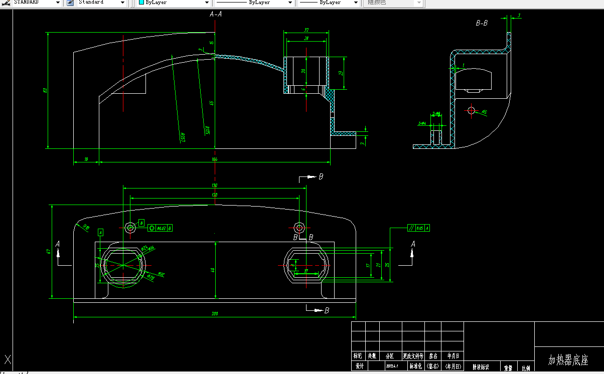 U157-加热器底座塑料模具设计