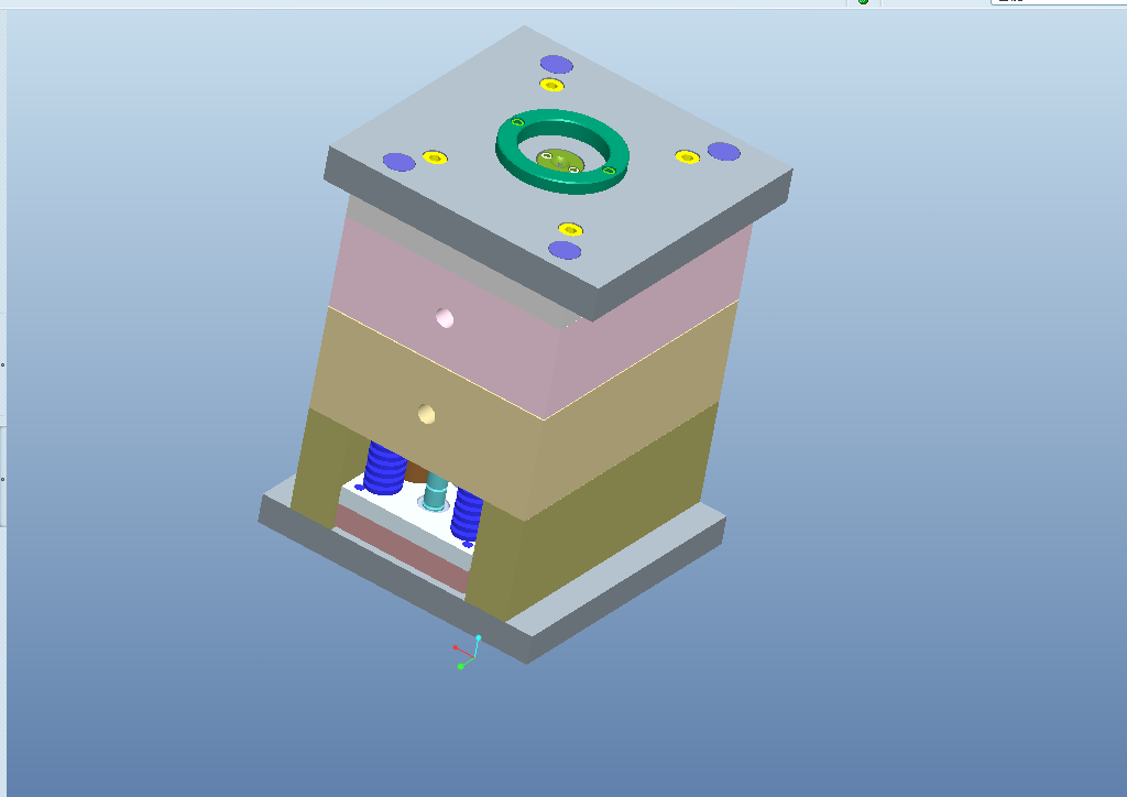 U169-多功能充电器外壳注射模具设计[含Proe三维图]