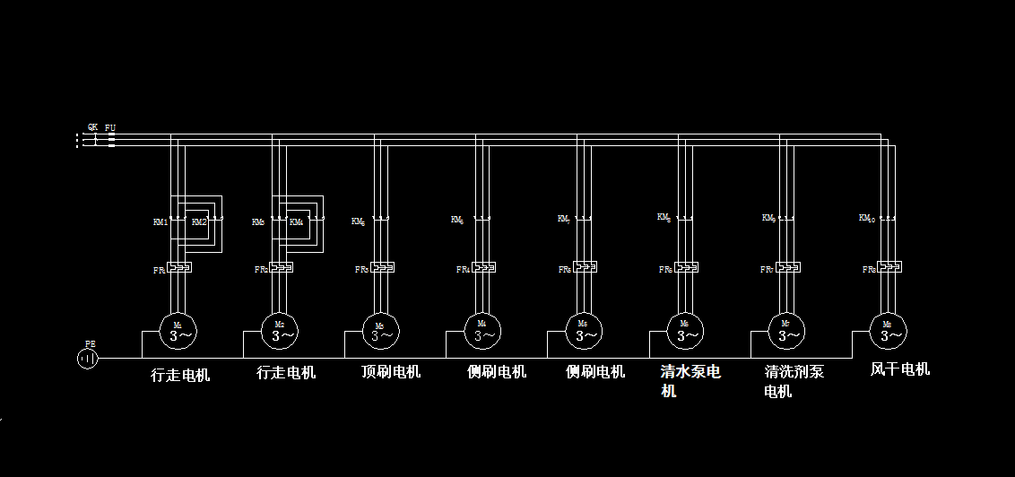 V117-汽车自动清洗机PLC控制系统设计