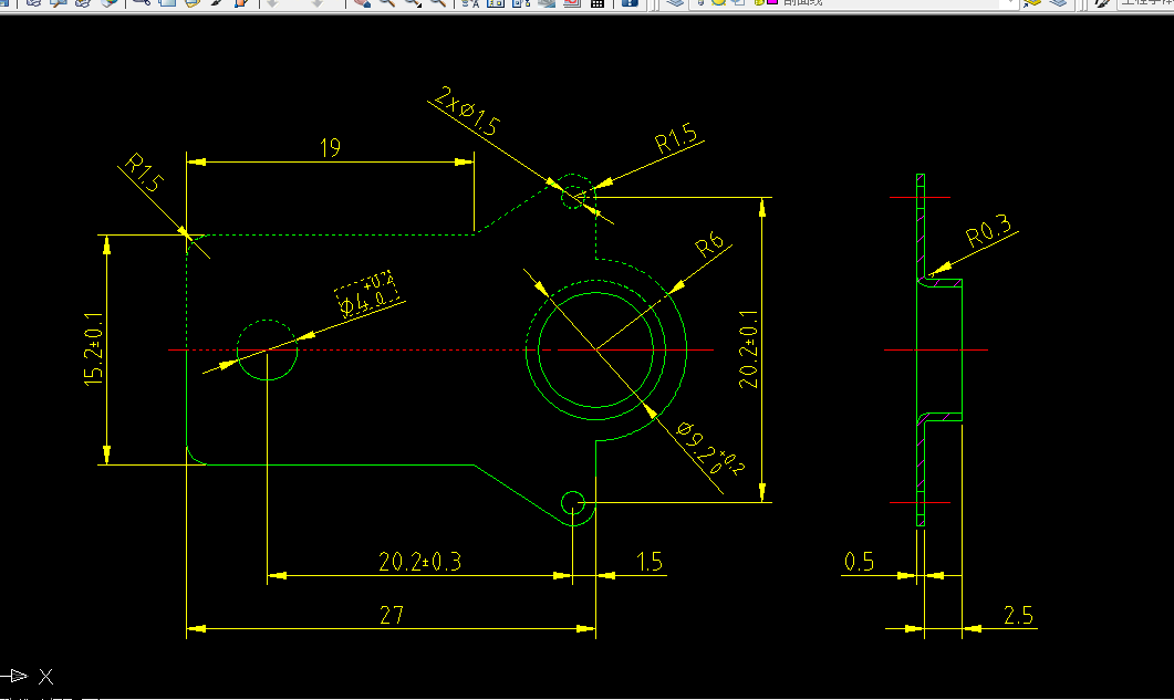 V142-锁芯套冷冲压工艺及级进模设计