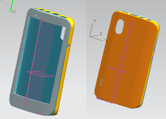 V163-手机外壳的注塑模具设计与加工[含UG三维图]