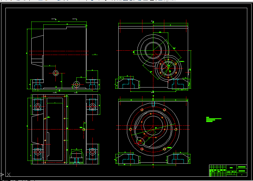 V248-减速电机箱体双面加工的组合机床总体设计及主轴箱设计