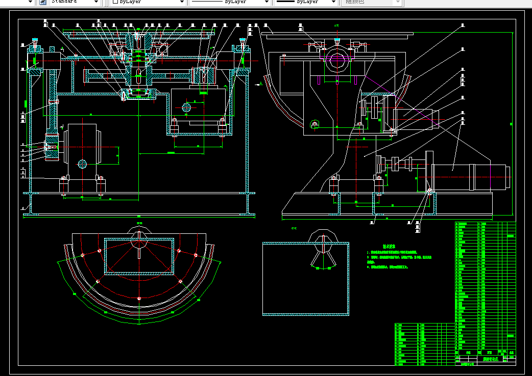 V294-500公斤数控座式焊接变位机设计