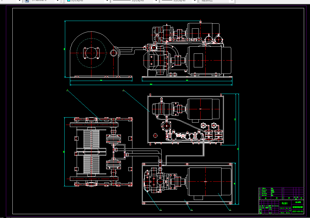 V325-400KN液压绞车液压系统设计