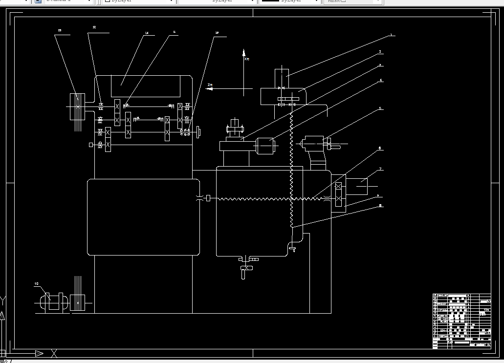 V356-C618数控车床的主传动系统设计