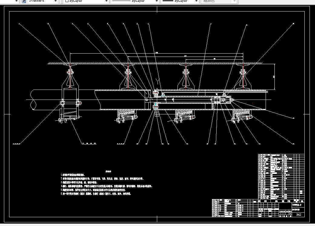 V383-自移式巷道临时超前支护装置设计