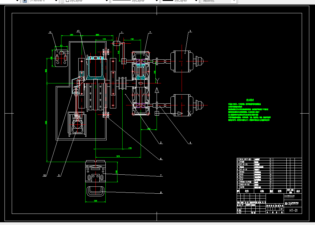 V457-多绳摩擦式矿井提升机设计