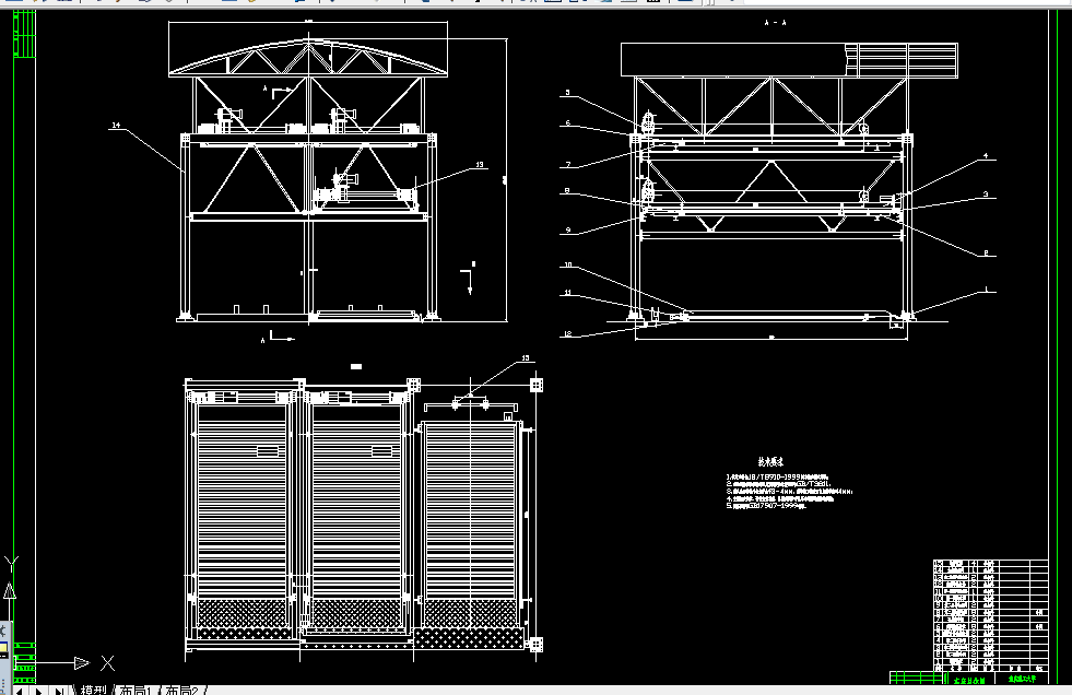 W005-PSH4D型立体停车库升降传动机构设计
