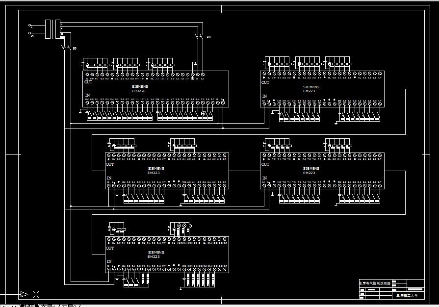 W009-基于PLC的PSH16D型立体停车库控制系统设计