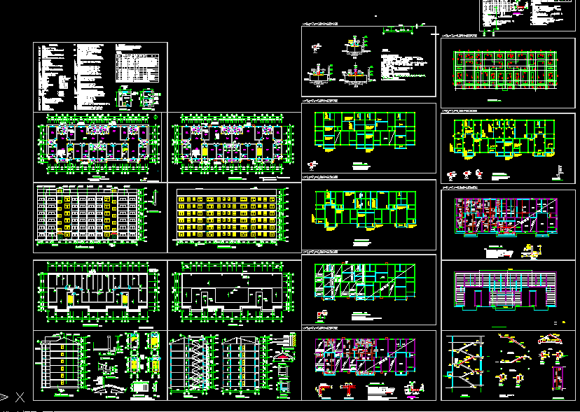 W250-某六层框架住宅楼施工组织设计【工程量计算计价3600平米】