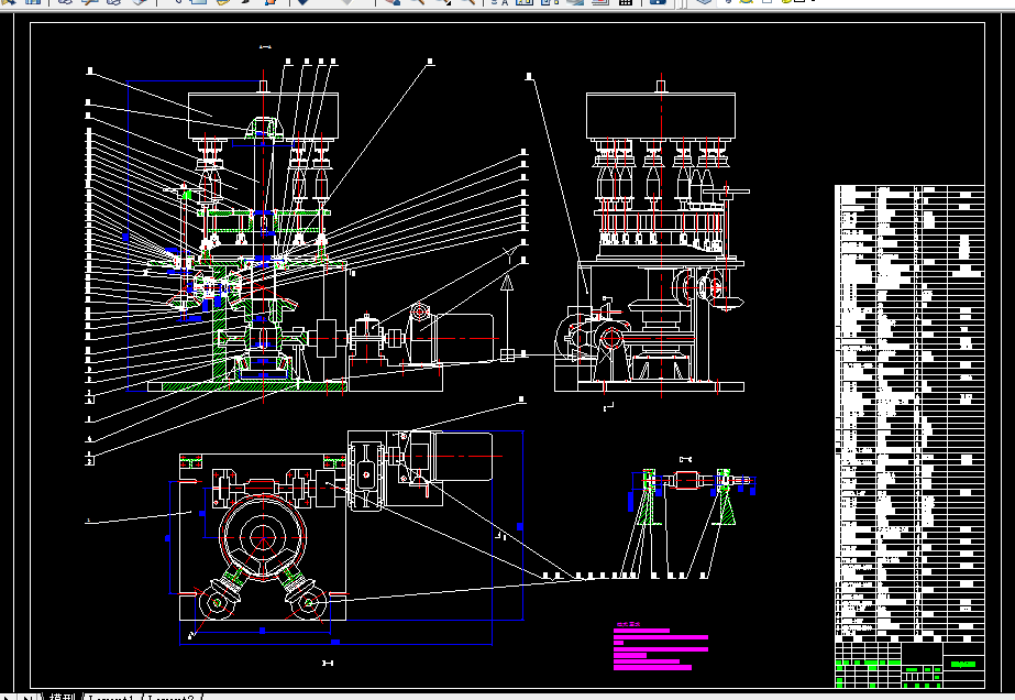 W257-旋转式啤酒灌装机设计
