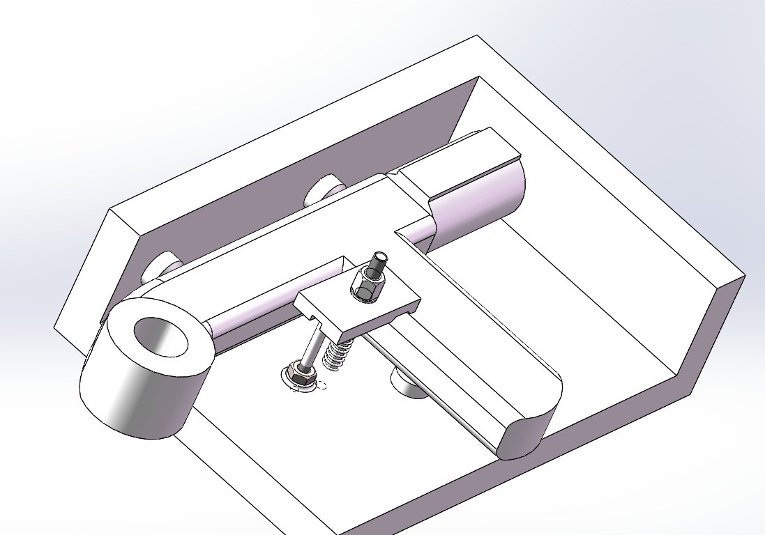 W261-C1318自动车床手柄加工工艺及镗Φ16H7孔夹具设计[含SW三维图]