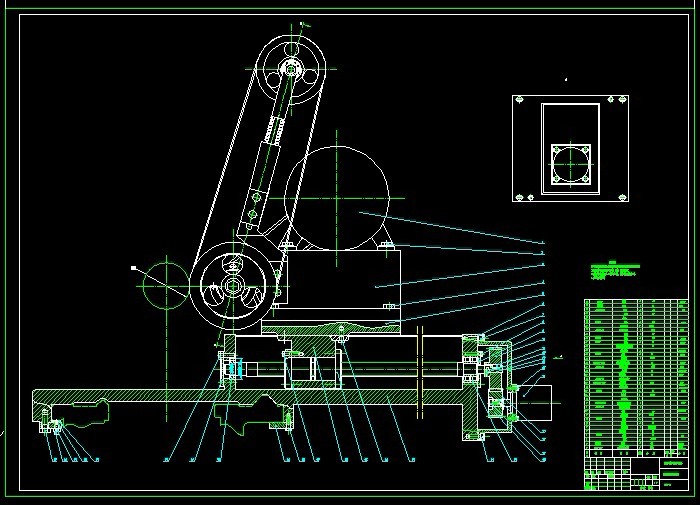 R721-车床用数控砂带磨削装置设计