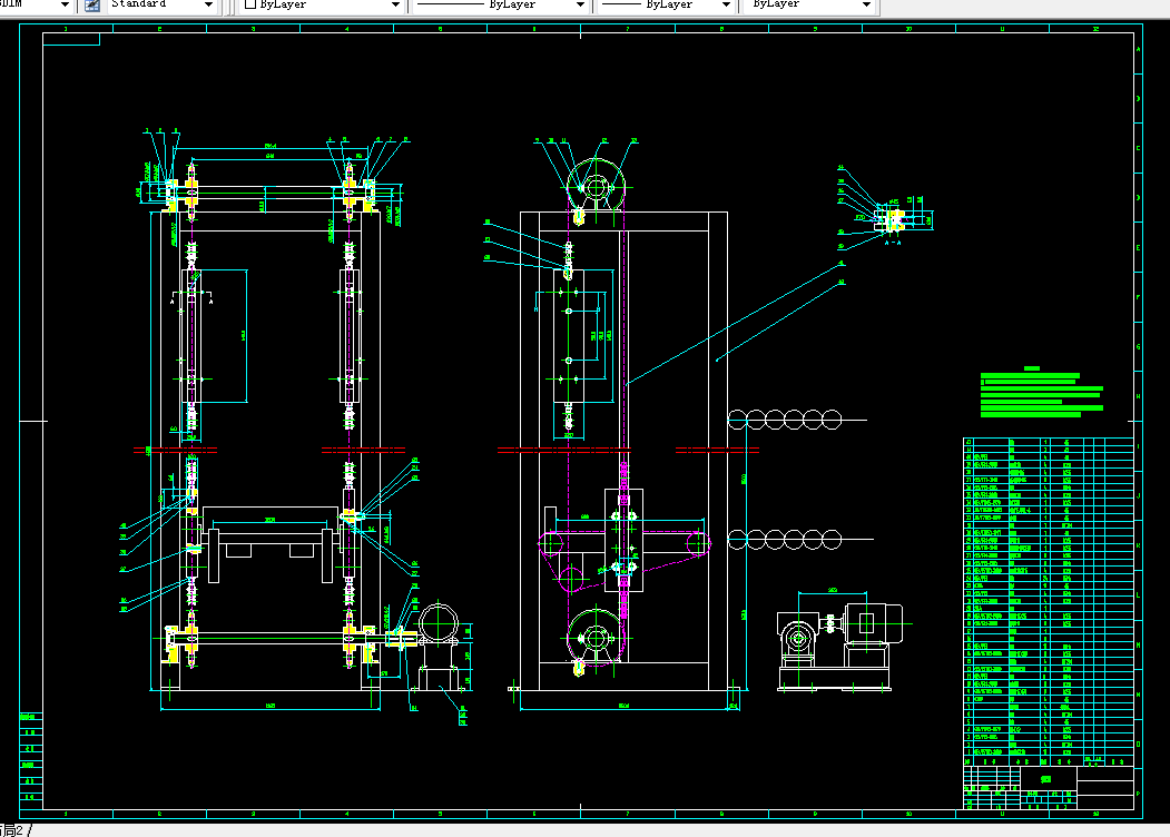 W262-链式提升机的机械结构设计及其电气控制