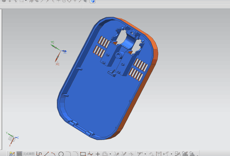 W289-万能充电器后盖注塑模具设计[含UG三维图]