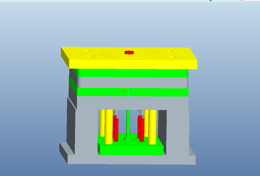 W346-速度表从动齿轮模具设计及工作过程的动画设计[含Proe三维图]