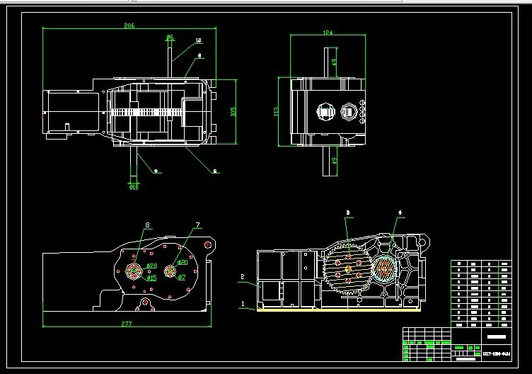 R737-基于solidworks传动箱体结构设计及加工路线拟定