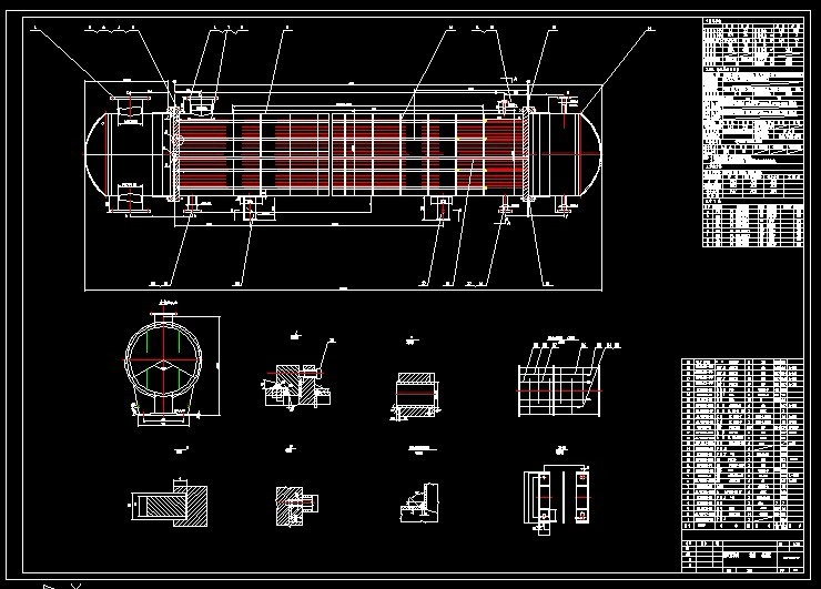 R738-流量为270th卧式蒸汽冷凝器设计