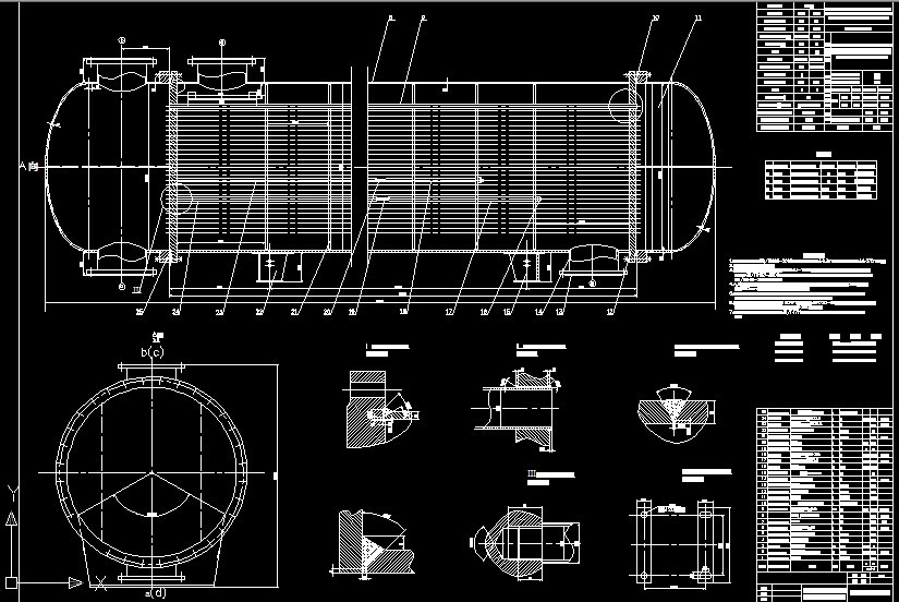R739-流量为120th四管程固定管板式换热器的设计