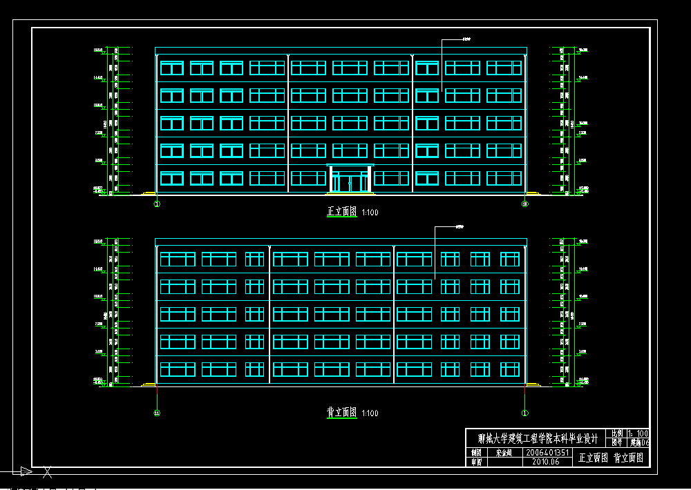 W427-某五层中学教学楼框架结构设计4300平米