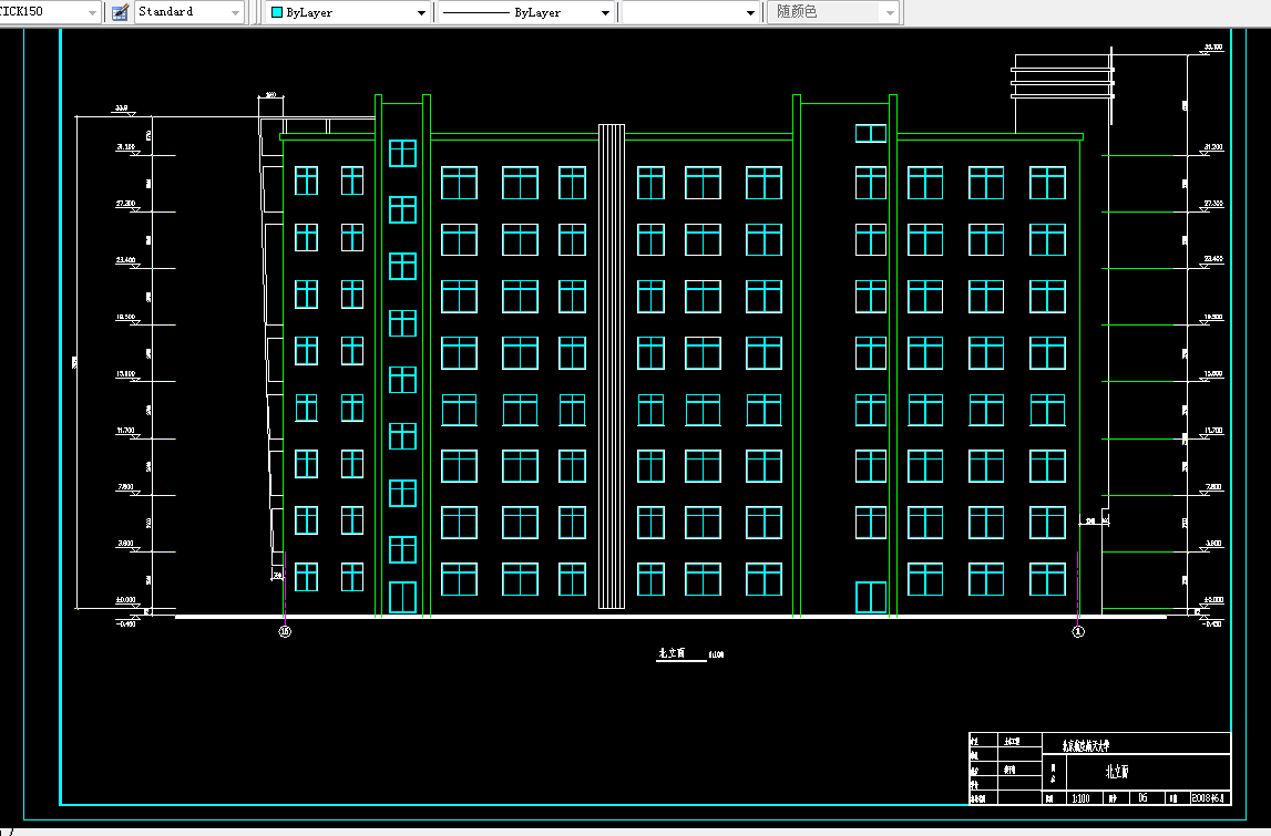 W458-某八层实验楼设计6400平米