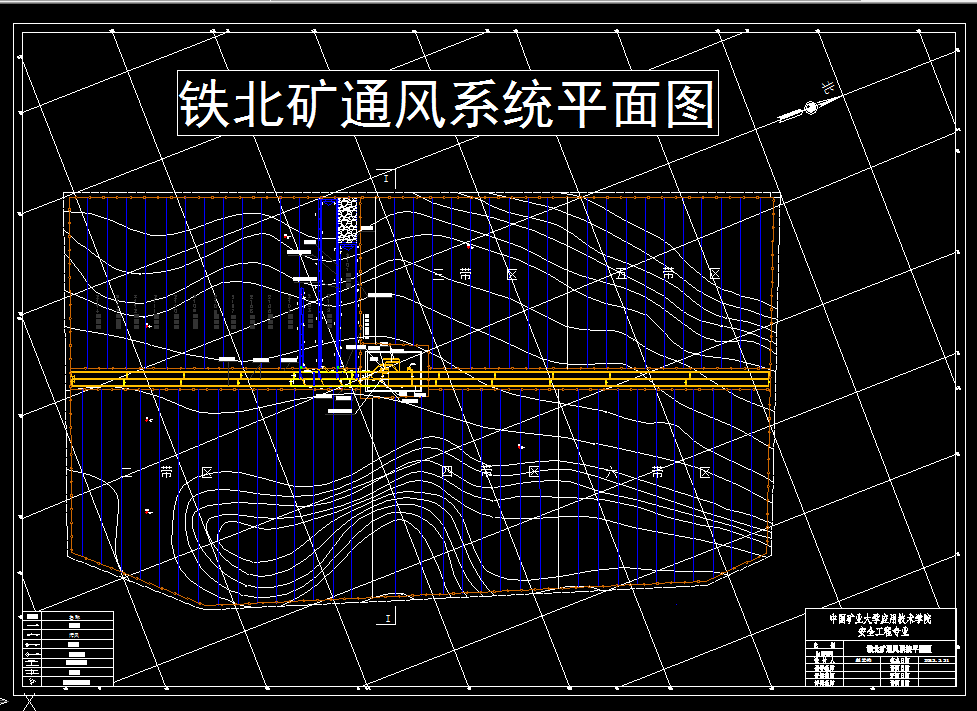 W619安全工程毕业设计（论文）-铁北矿1.5Mta新井通风与安全设计