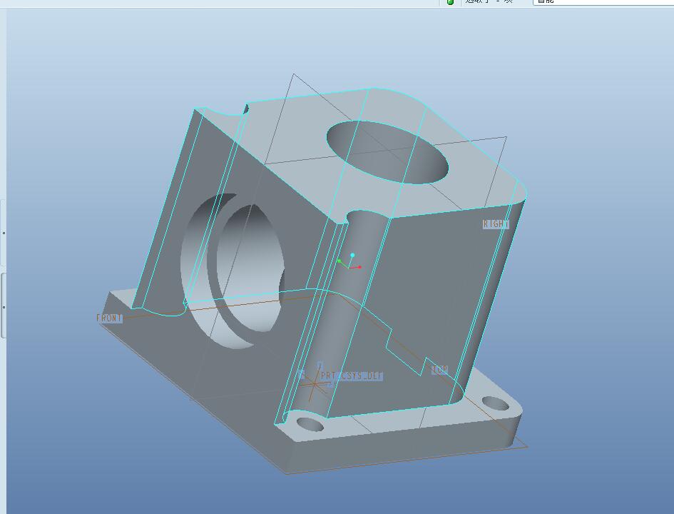W683-铝合金基座压铸模具设计及型腔加工仿真[含Proe三维图]
