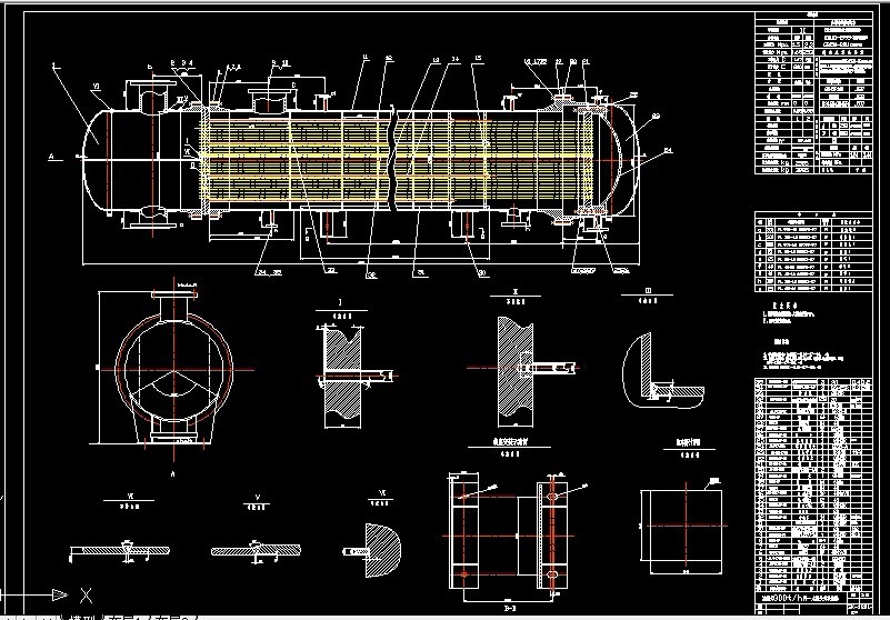 R776-流量为300th汽-水浮头式换热器的设计