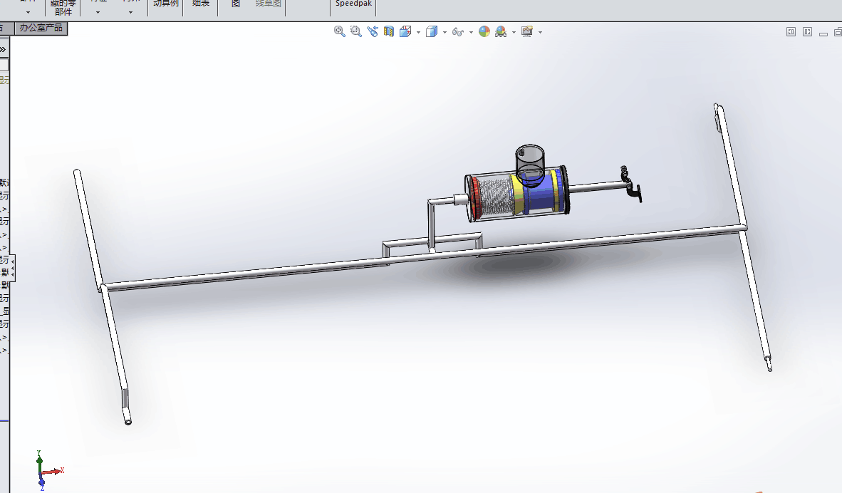 W703-工程机械底盘制动系统设计[含SW三维图]