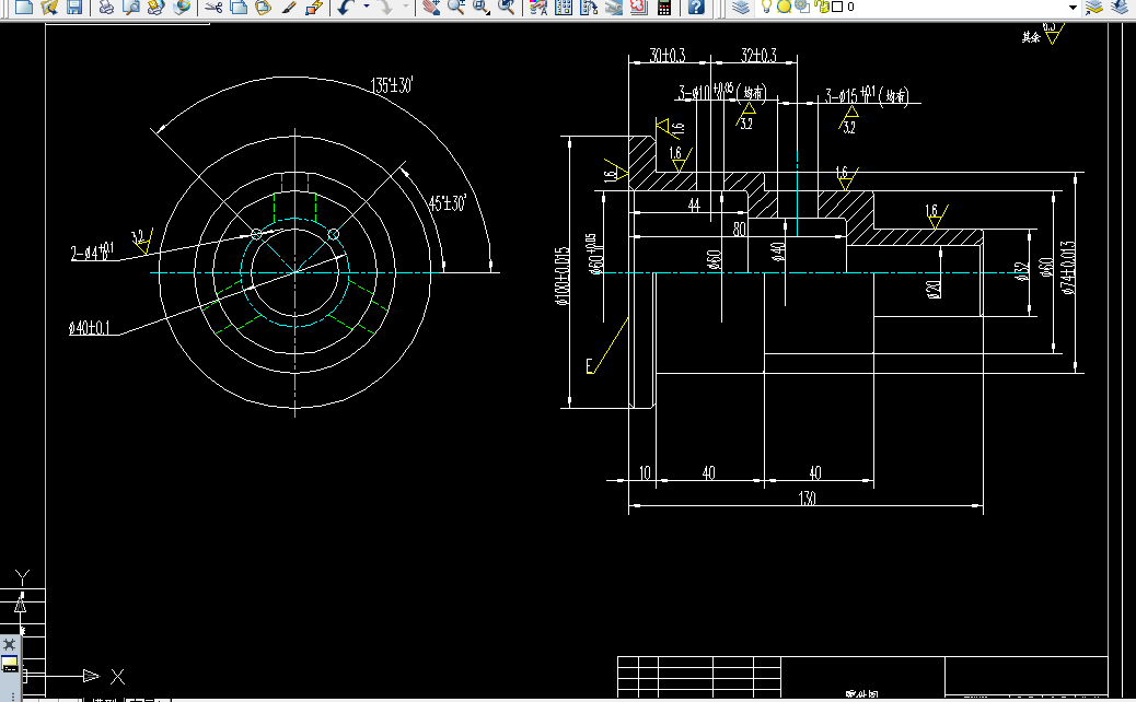 W708-液压阀芯加工工艺及翻转铰链式钻孔夹具设计