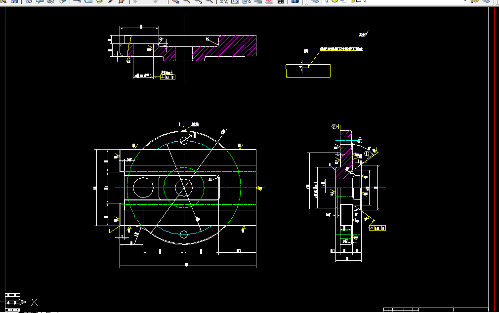 W712-车床转盘零件的加工工艺及夹具设计