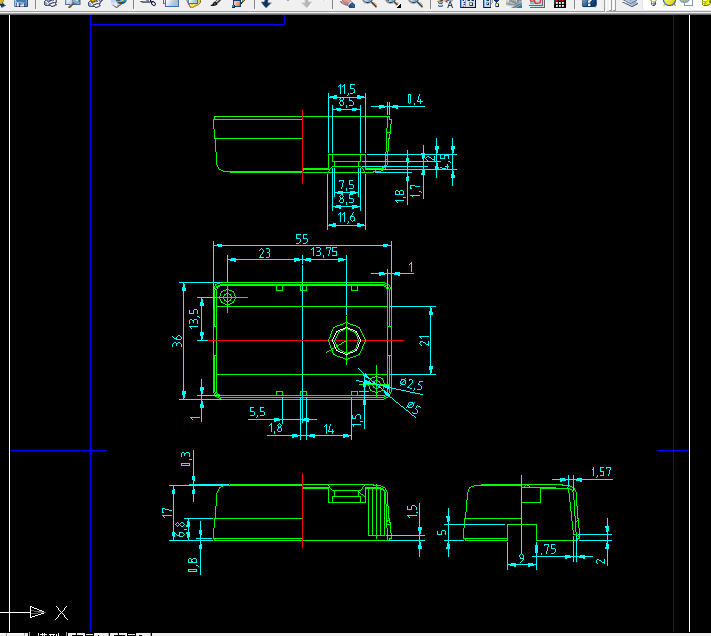 W782-报警器盒盖注射模具设计