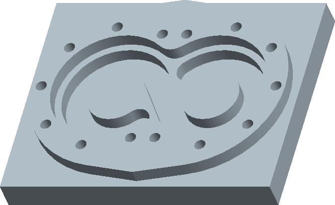 R790-S形槽工件数控加工工艺及编程[含Proe三维图]