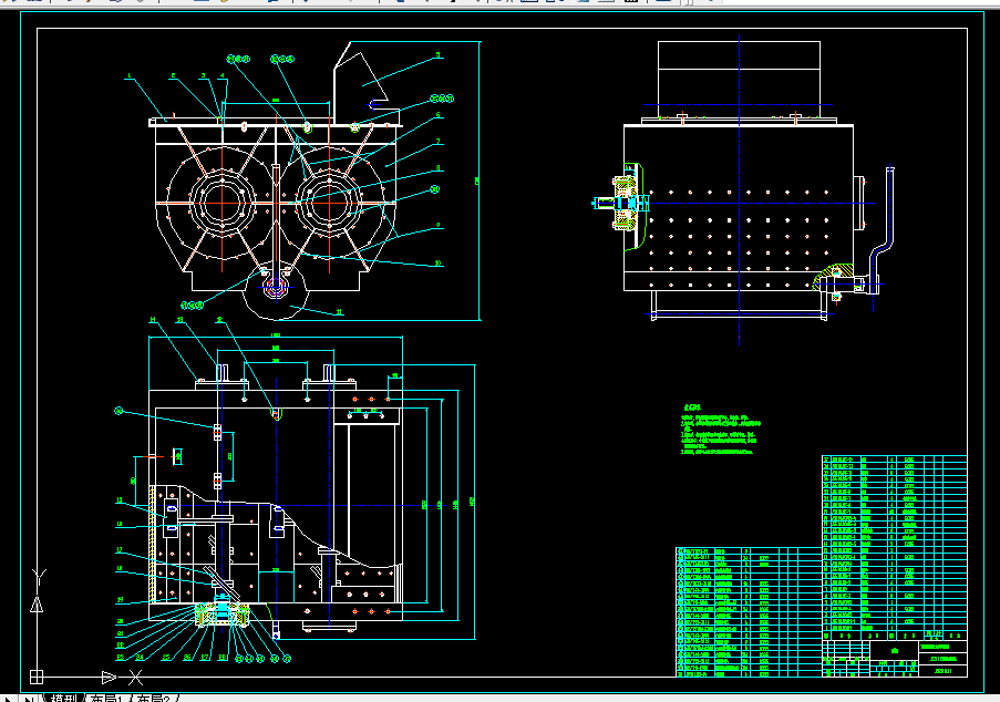W789-JS500型混凝土搅拌机搅拌系统设计