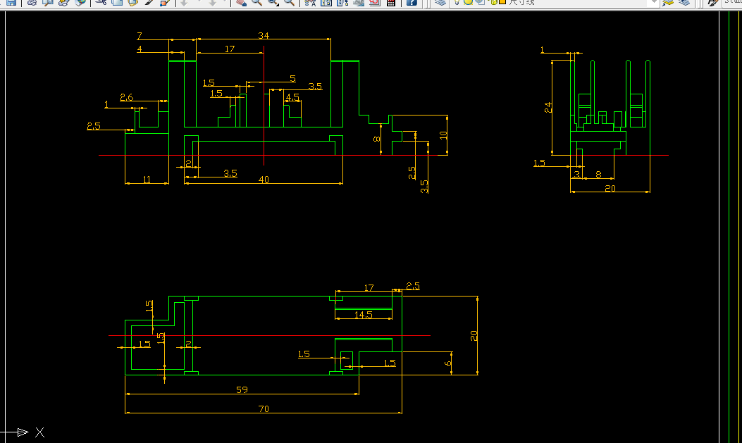 W794-接触器主板注射模设计