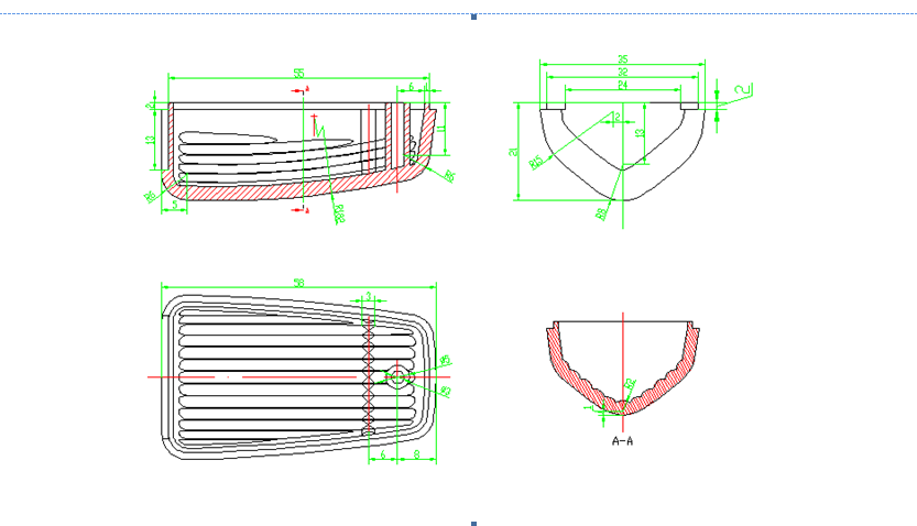 W835-灯盖的注塑模具设计