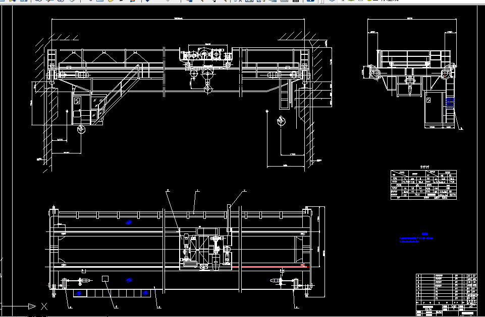 W866-正轨箱型梁桥式起重机大车运行与金属结构部分的设计
