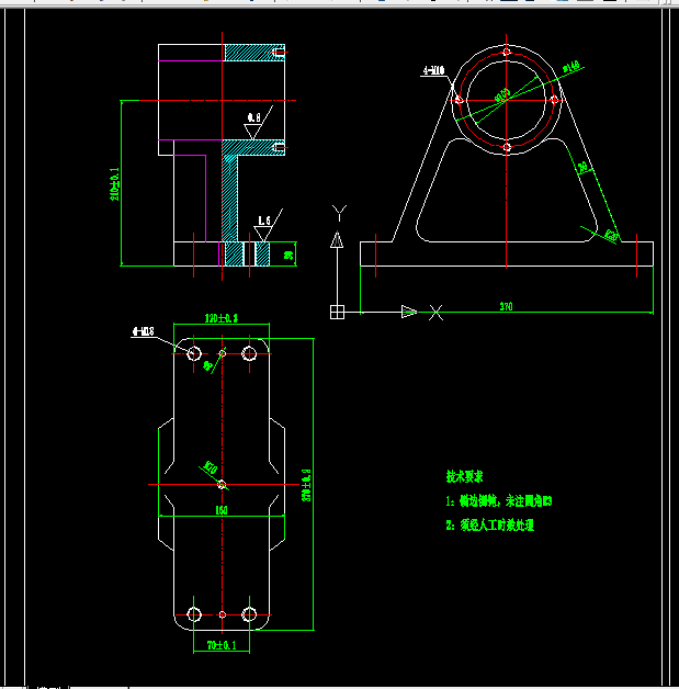 W917-镗套座的工艺规程及钻4-M10孔夹具设计