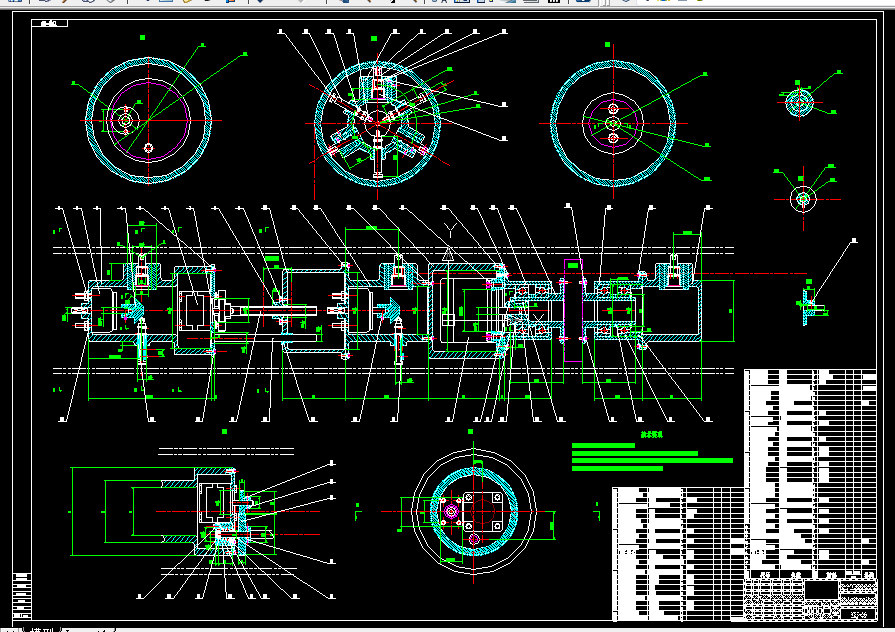 W964-油管内壁爬行机器人设计