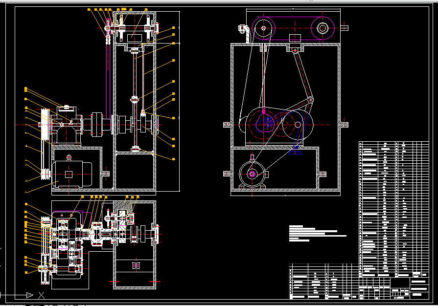 W991-半自动平压模切机的设计