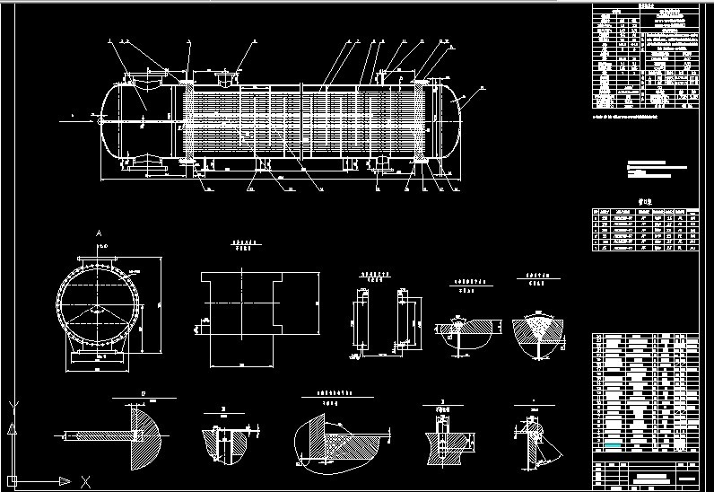 R823-流量为200th双管程固定管板式换热器设计